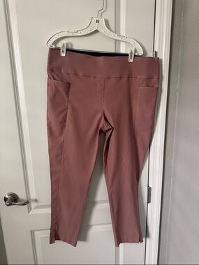 Apt. 9 Dusty Mauve Cropped Ponte Pants